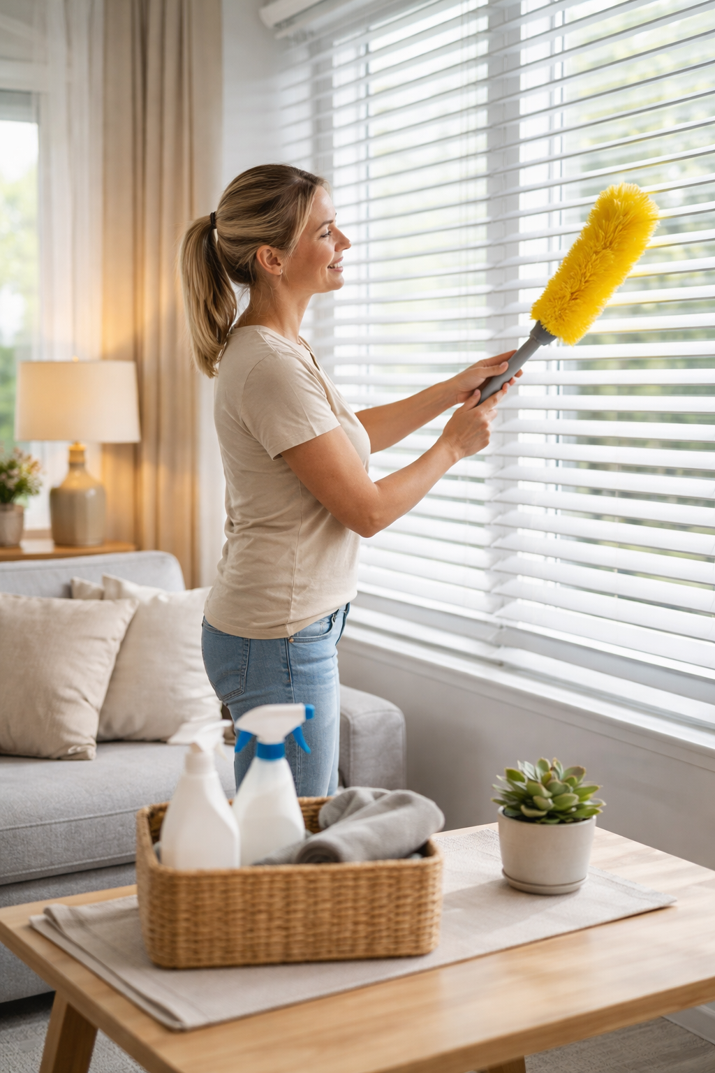 Jaloezieën & Plisségordijnen Schoonmaken