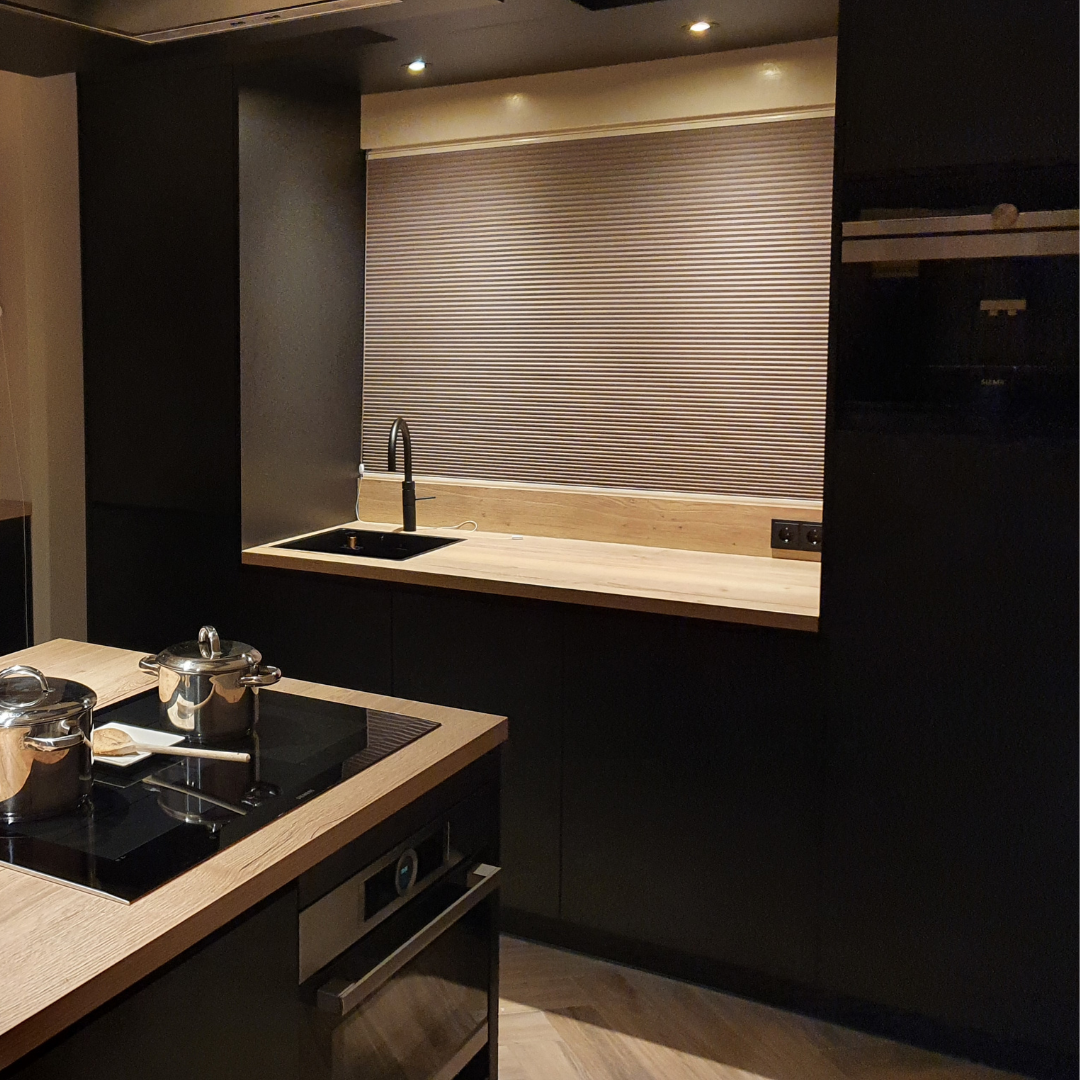 Raamdecoratie geschikt voor de keuken